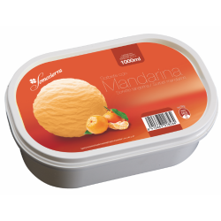 Helado de mandarina