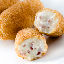 Croquetas caseras de jamón