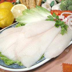 Filetes de lenguado-halibut...