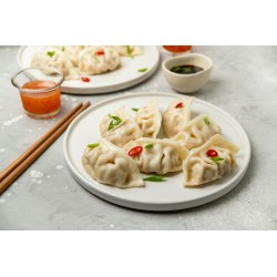 Gyozas de pollo y verduras