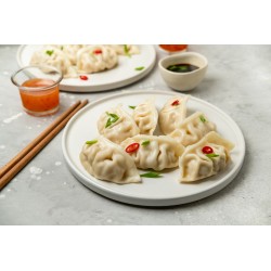 Gyozas de pato y verduras